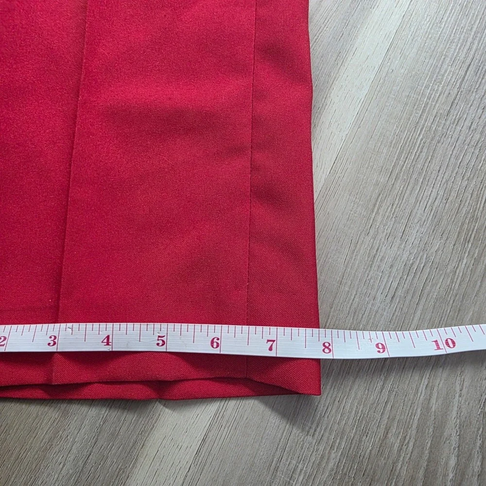 OppoSuits Red Dress Pants Mens US 40 Slim Fit Flat Front‎ Suit Trousers Holiday